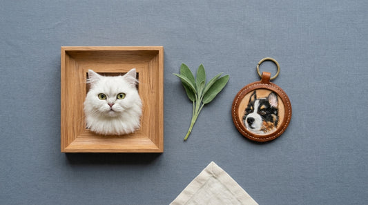 Custom Pet Portrait Keychain vs Frame: Carry Their Memory or Display It?