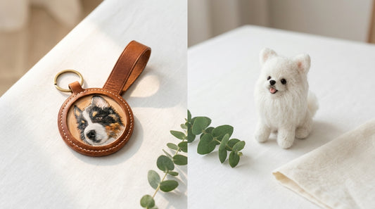 Custom Pet Portrait Keychain vs Custom Pet Plush: Carry It or Keep It?