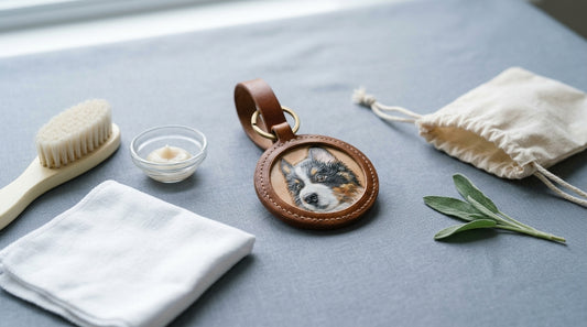 Custom Leather Pet Keychain Care Guide: How to Protect Your Hand-Carved Keepsake