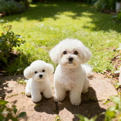 Handmade 8-inch pure wool pet plush memorial keepsake by Furfond