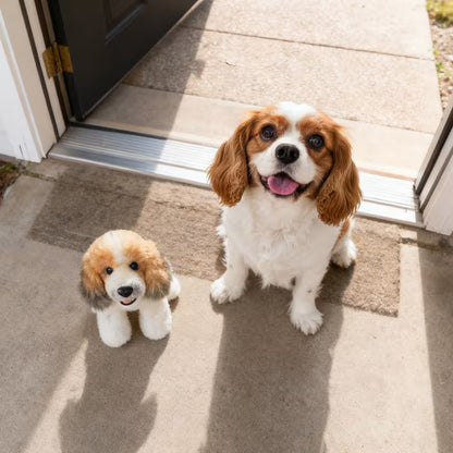 Personalized 8-inch mixed wool custom pet plush gift by Furfond